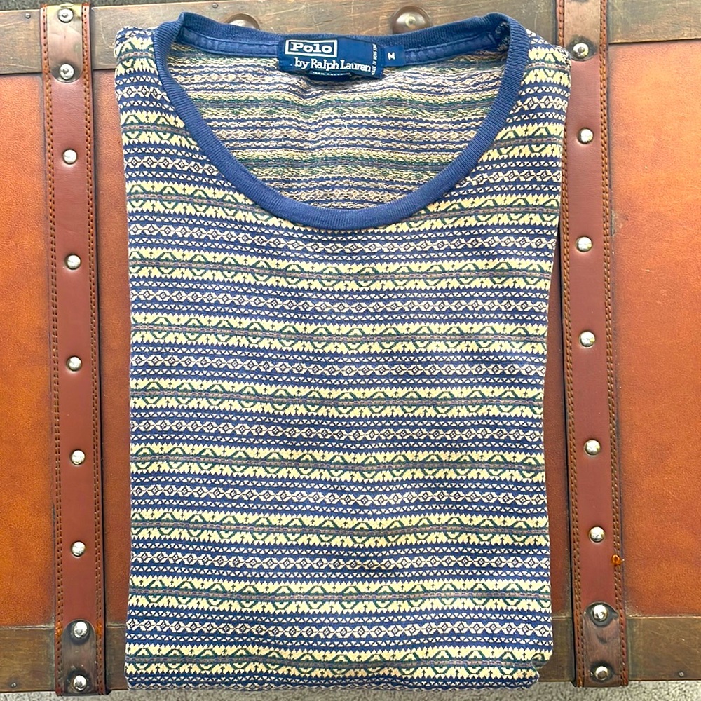 $165 Polo vintage print cotton T